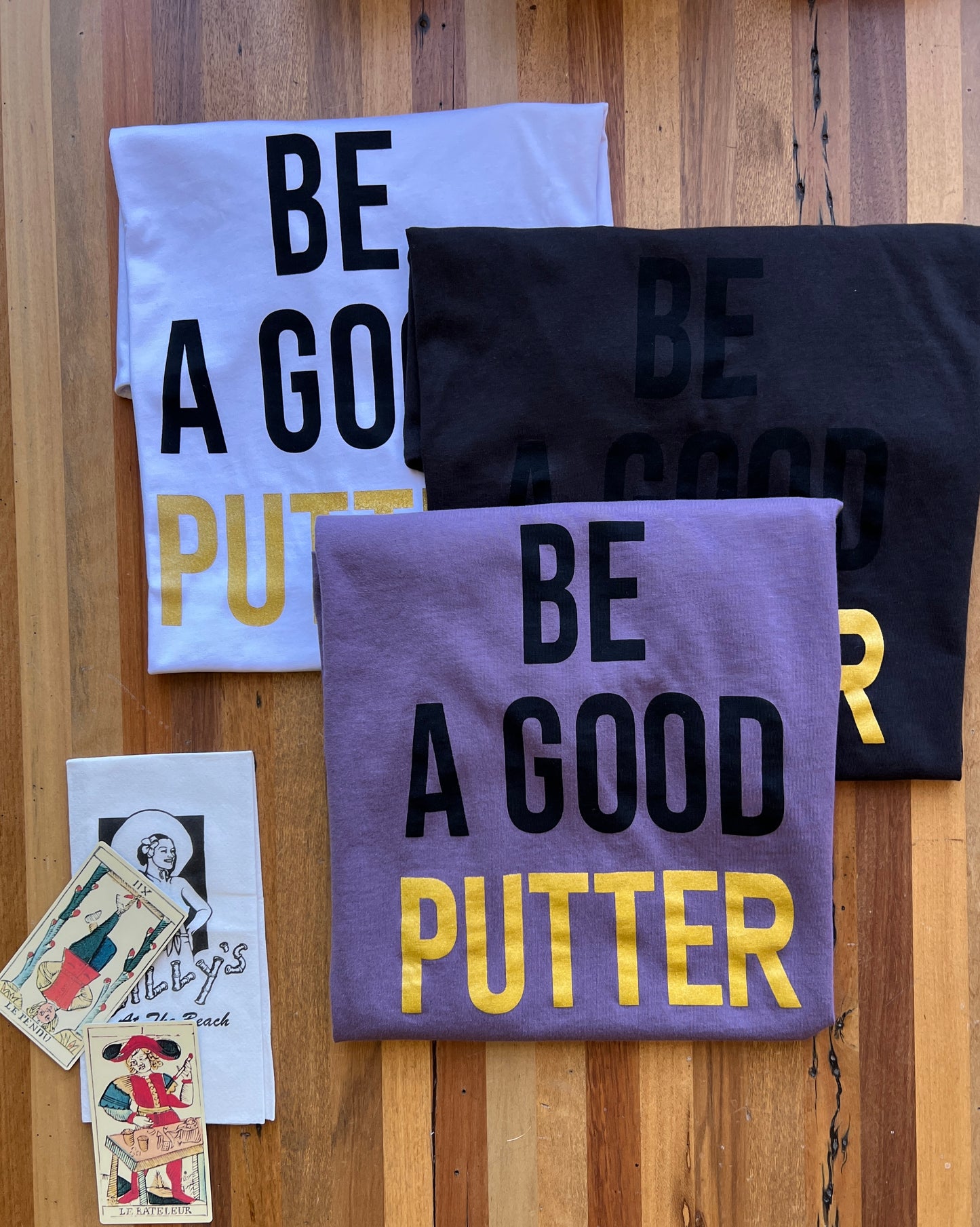 The Golden Rule Tee MAUVE (purple-ish)