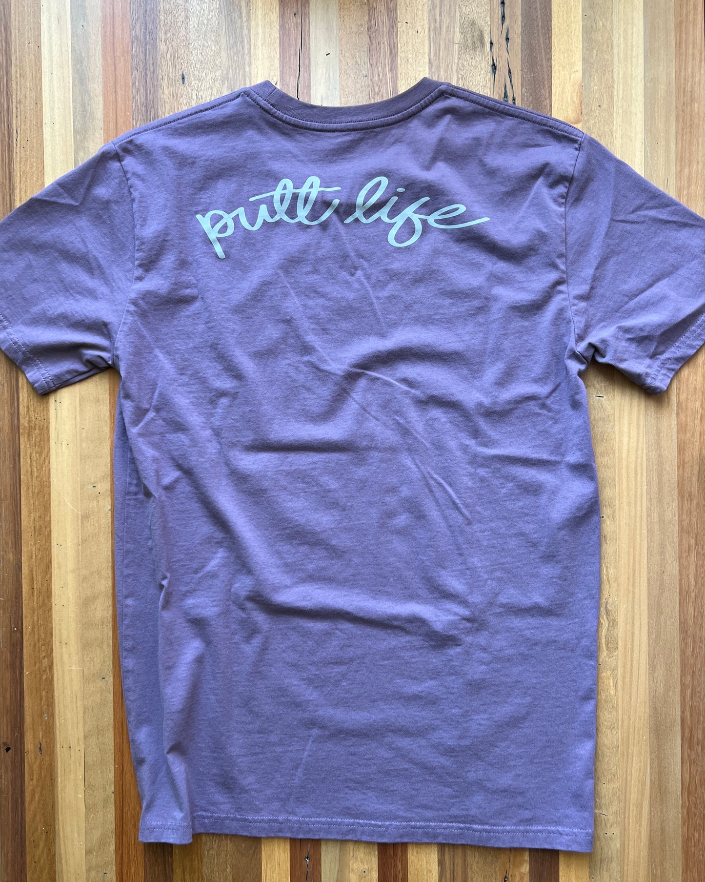 The Golden Rule Tee MAUVE (purple-ish)