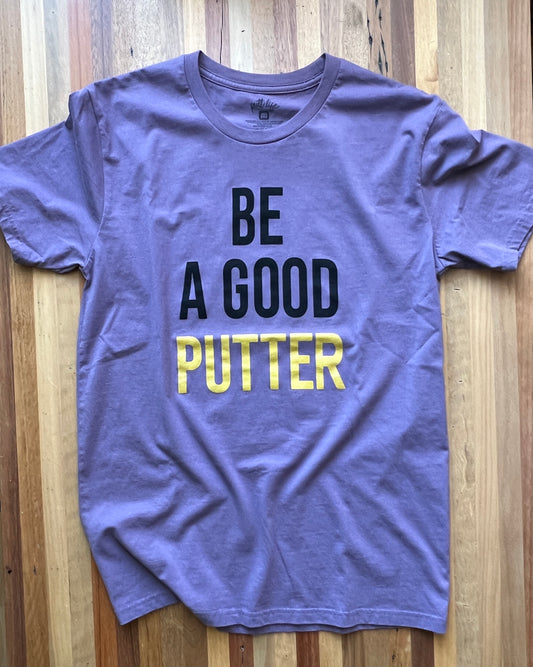 The Golden Rule Tee MAUVE (purple-ish)