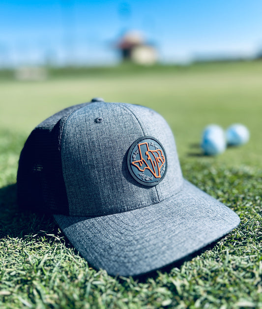 Texas Wedge Trucker Hat CHARCOAL / BLACK